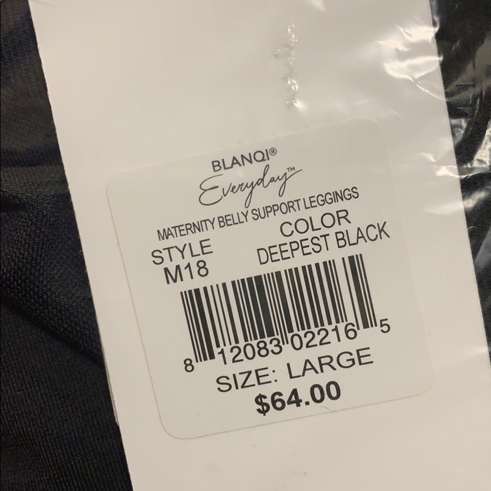 Blanqi everyday maternity support leggings lg